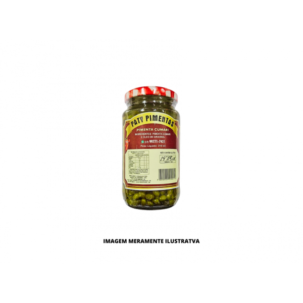 PIMENTA - PATY PIMENTAS - 170g CUMARI
